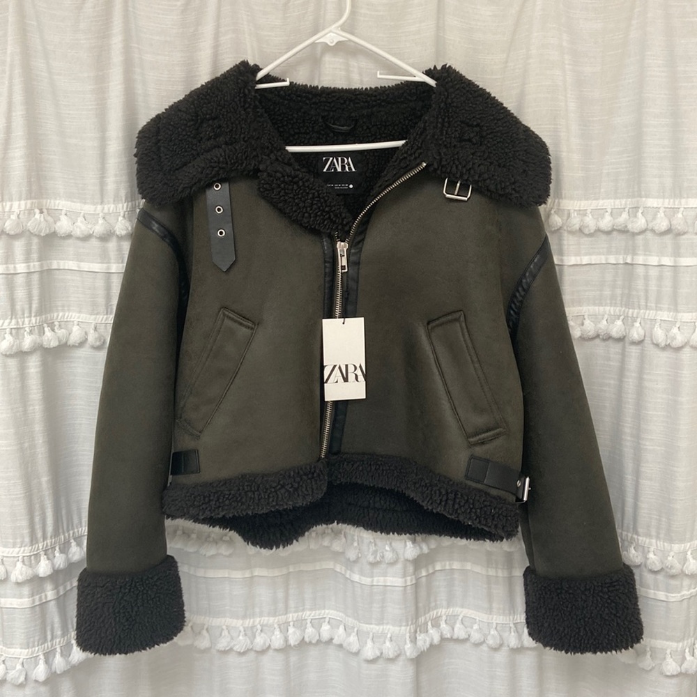 Bomber Jacket from Zara. Never been warn. Medium.
